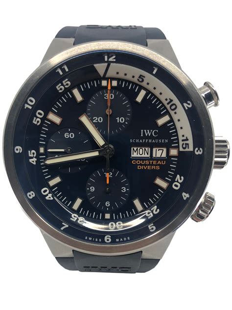 iwc jacques cousteau calypso|iwc cousteau divers.